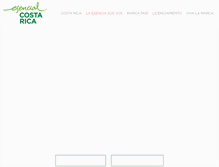 Tablet Screenshot of esencialcostarica.com